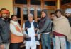 विधायक को ज्ञापन देकर ग्रामीणों ने दोबारा कोटेदार के चयन की मांग की