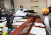 पंजाब चुनावः AAP के CM पद के चेहरे भगवंत मान ने धुरी से नामांकन भरा