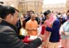 नेपाली प्रधानमंत्री ने काल भैरव और काशी विश्वनाथ मंदिर में की पूजा-अर्चना, योगी आदित्यनाथ भी रहे मौजूद