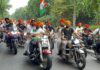 सिरसा की अगुवाई में 750 बाइक सवारों ने निकाली तिरंगा बाइक रैली, किशन रेड्डी ने दिखाई हरी झंडी